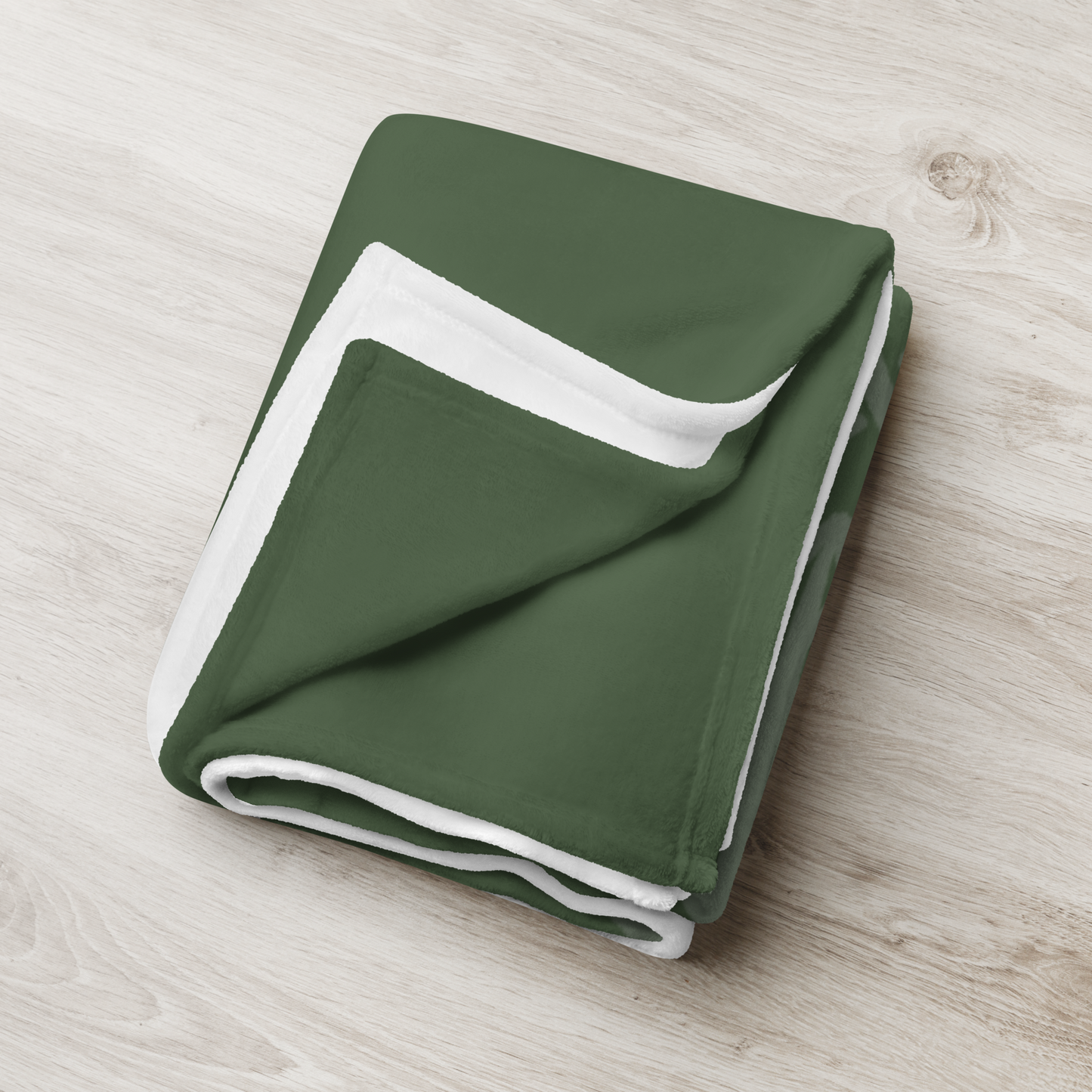 Drop - Throw Blanket - Green