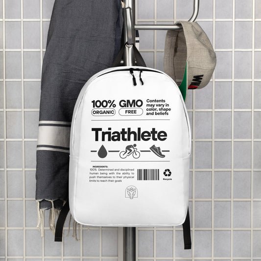 100 % Organic Triathlete Minimalist Backpack