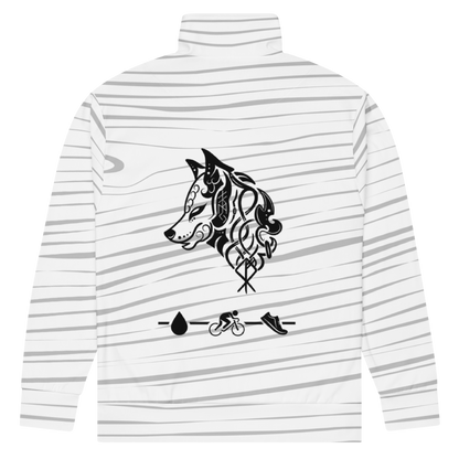 White Tiger Collection - Unisex track jacket Back Wolf