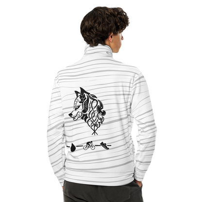 White Tiger Collection - Unisex track jacket Back Wolf