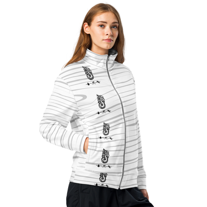 White Tiger Collection - Unisex track jacket Back Wolf