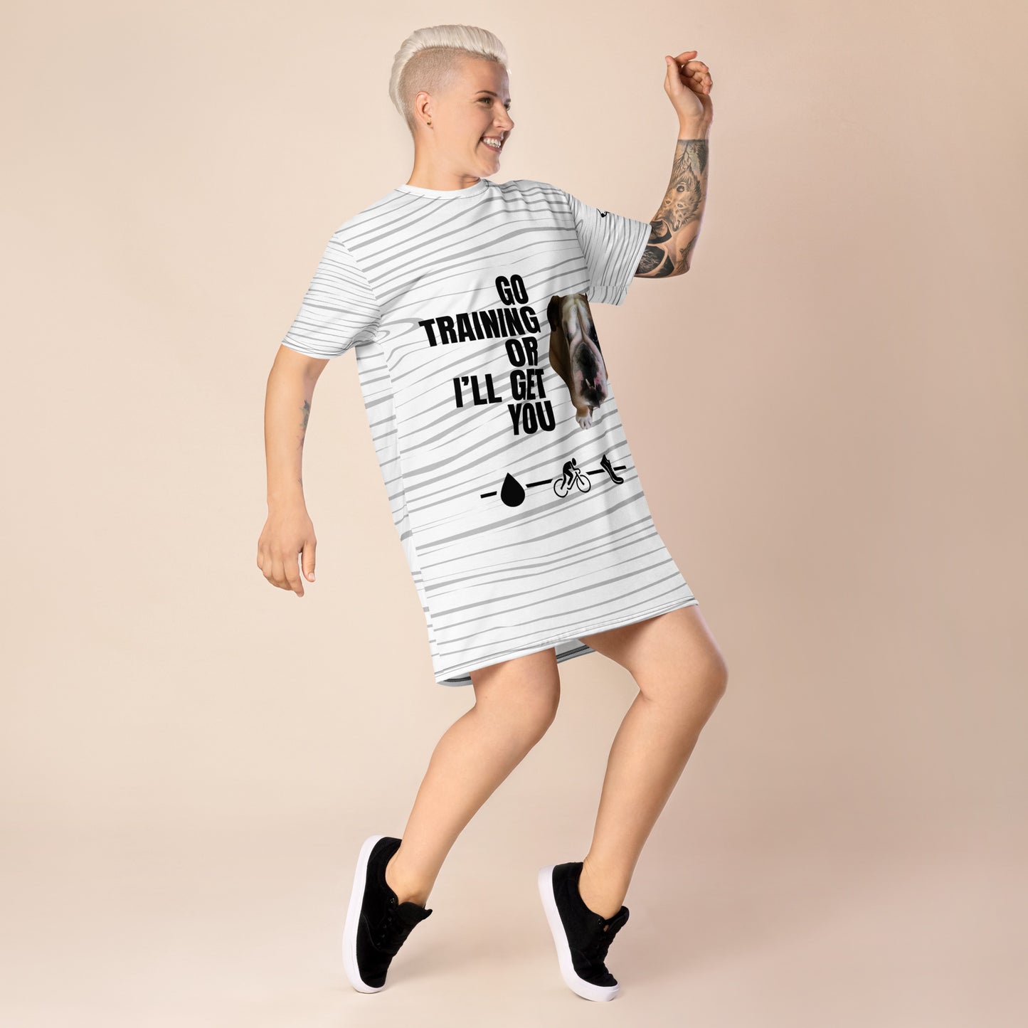 White Tiger Collection - T-shirt dress