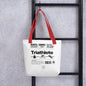 100% Organic Triathlete Tote bag