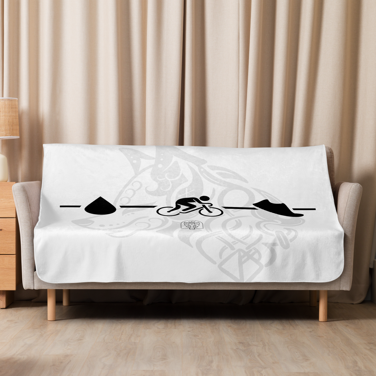 3 Sports - Sherpa Blanket - White