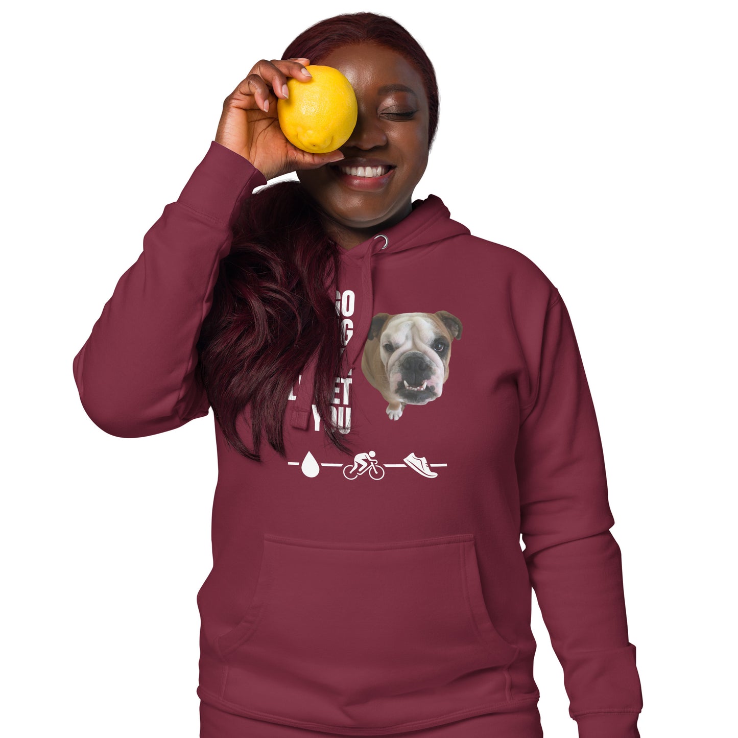 Go Training or I'll Get You - Unisex Hoodie White image