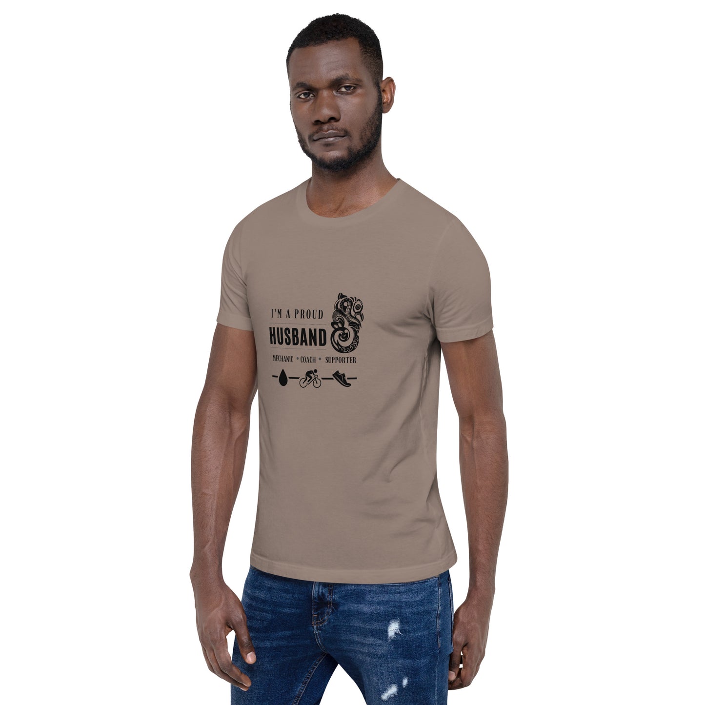 Proud Husband - Unisex t-shirt Black image